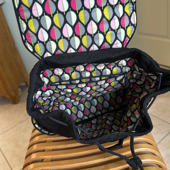 Vera Bradley Drawstring Backpack - Picture 7 of 8